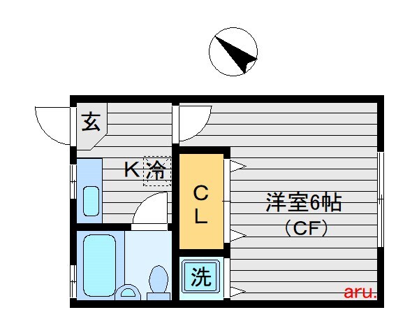 吉祥寺駅 徒歩10分 1階の物件間取画像