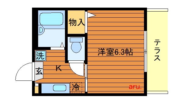 吉祥寺駅 徒歩12分 1階の物件間取画像