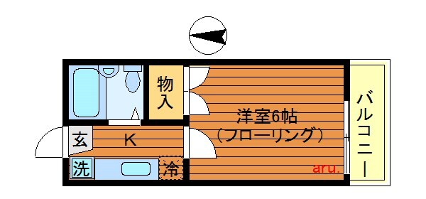 吉祥寺駅 徒歩15分 1階の物件間取画像