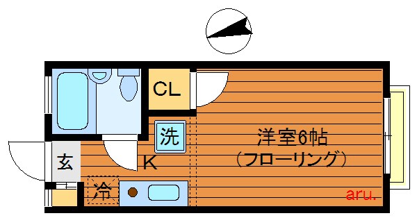 吉祥寺駅 徒歩12分 2階の物件間取画像