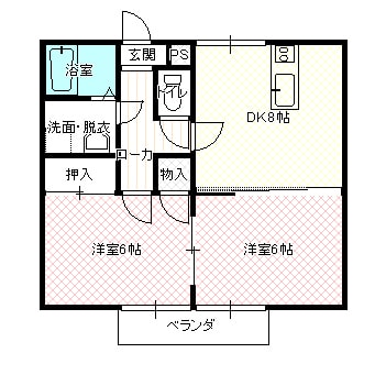 メゾンプランタンの物件間取画像