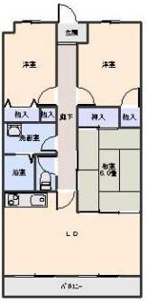 フォレストマンションの物件間取画像