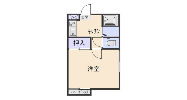 ヴィレッジライトグリーンの物件間取画像