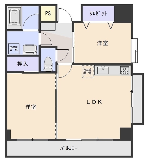 センチュリー前橋大友の物件間取画像