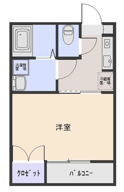 エクセレント大友の物件間取画像