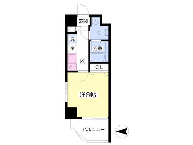 グレイスコートの物件間取画像