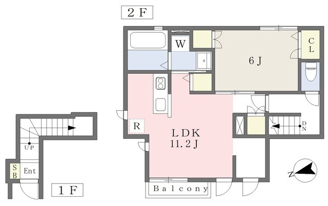 ＷＡＬＤＨＡＵＳ蕨の物件間取画像