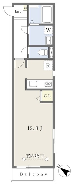 コンフォール戸塚の物件間取画像