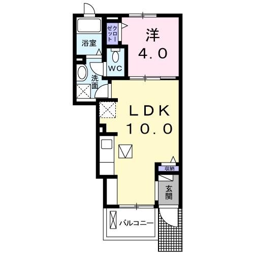 ルミナス名東　Ⅰの物件間取画像