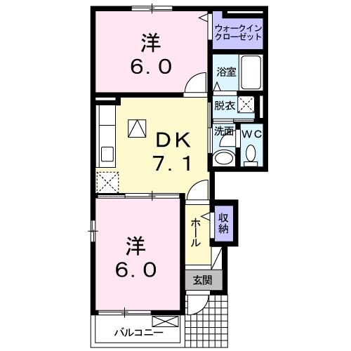 センチュリーハイムＡの物件間取画像