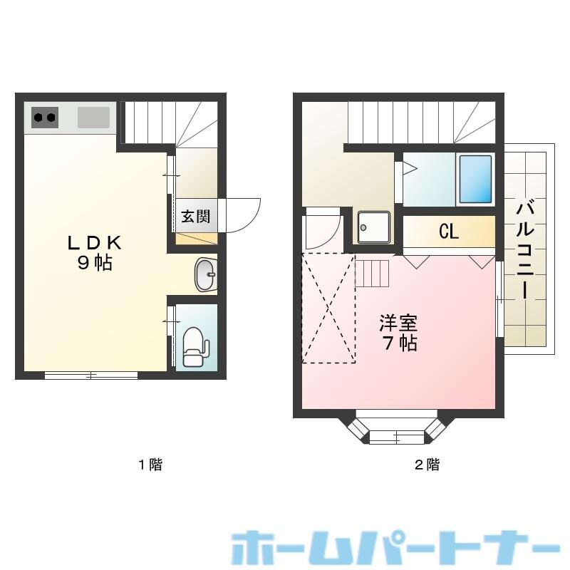 ルーチェ山下の物件間取画像