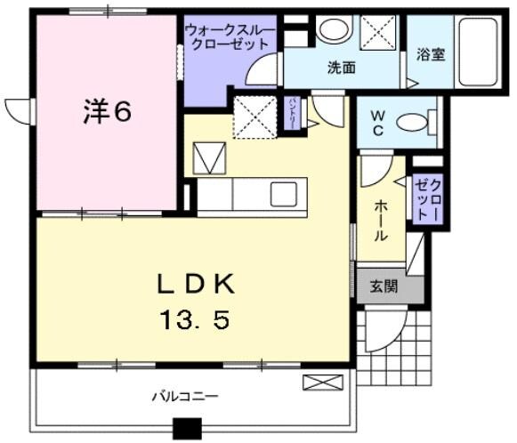 プリームス　Ａの物件間取画像