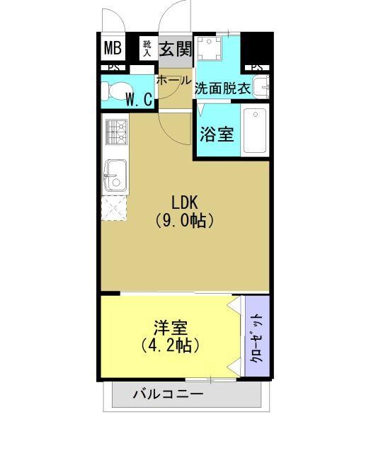 加治屋町ＭＳＨの物件間取画像