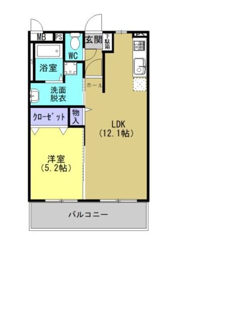 グランコモードの物件間取画像