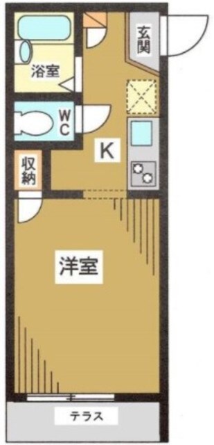 高田馬場駅 徒歩13分 1階の物件間取画像