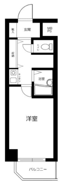 大塚駅 徒歩8分 6階の物件間取画像