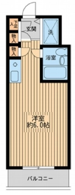 エルハイツ成増E棟の物件間取画像