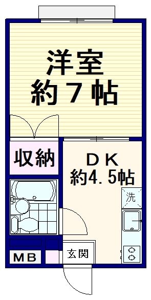 物件間取画像