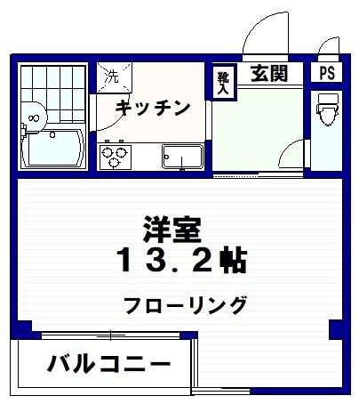 メゾンドルミエールの物件間取画像