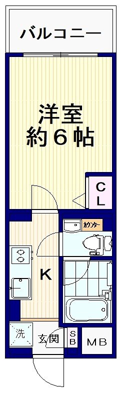 物件間取画像