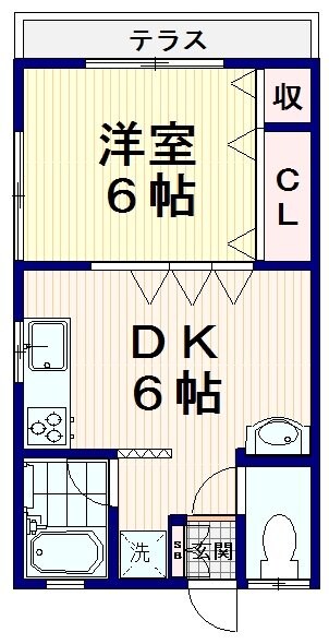 物件間取画像