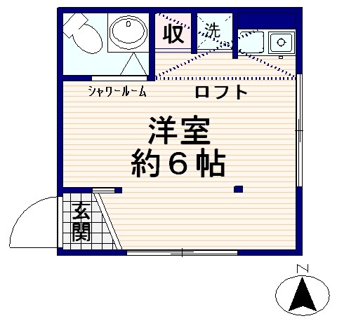 物件間取画像