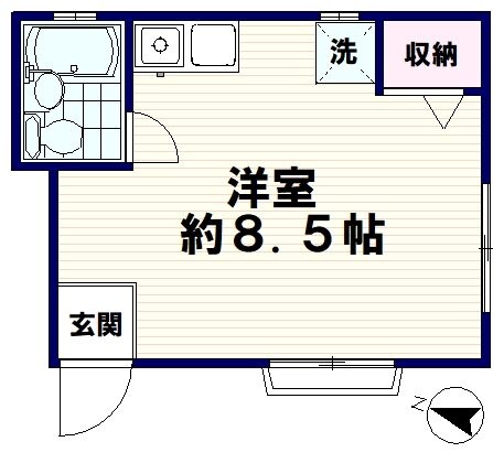 物件間取画像
