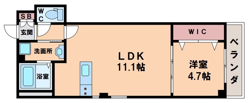 （仮称）北田辺4丁目アパートの物件間取画像