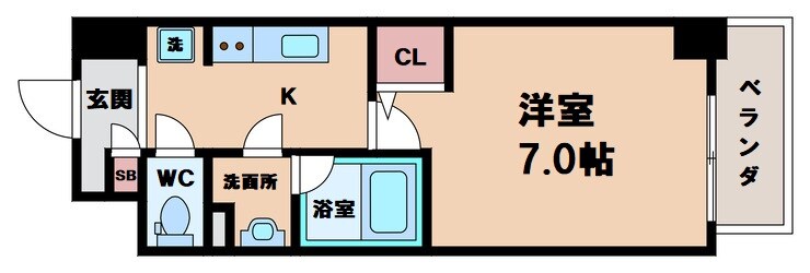 ソフィア阿倍野の物件間取画像