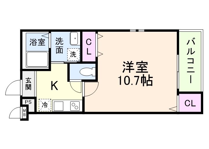 仮称）フジパレス阿倍野区王子町の物件間取画像