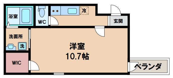 Fujipalace　桜　西今川Ⅰ番館の物件間取画像