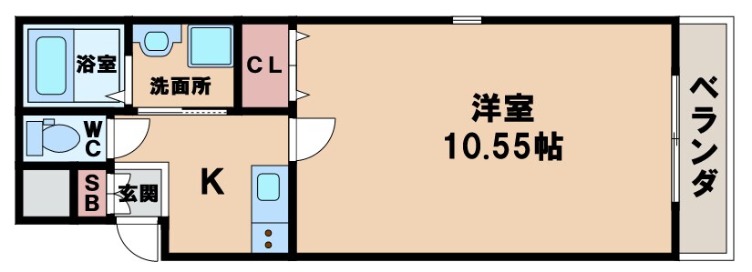 ラ・ハイール桃ヶ池公園の物件間取画像