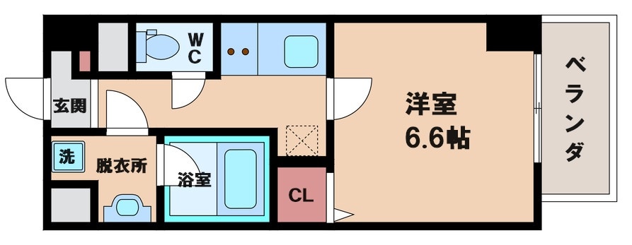 天王寺ルート25の物件間取画像