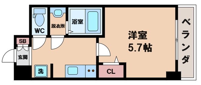 Le-Bear天王寺東の物件間取画像