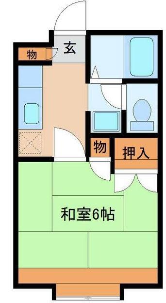 サンプラザの物件間取画像