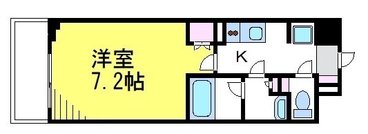 武蔵小金井駅 徒歩5分 5階の物件間取画像