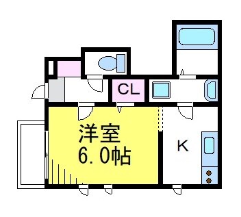 東小金井駅 徒歩6分 1階の物件間取画像