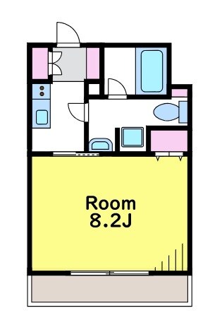 三鷹駅 徒歩9分 3階の物件間取画像