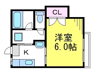 ヒカリコーポの物件間取画像