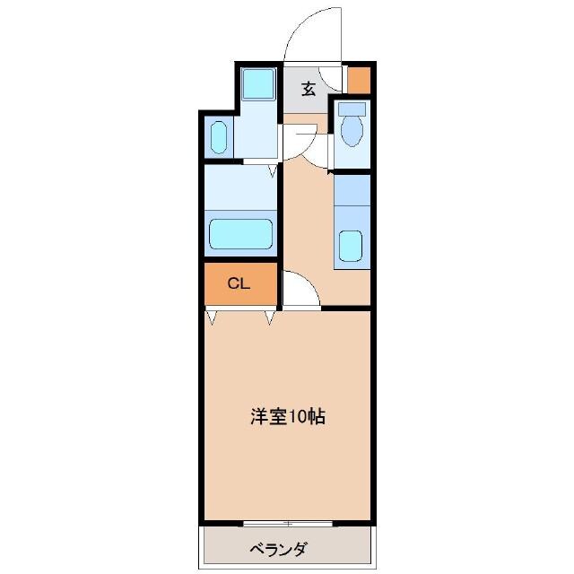 コンフォール蘇我の物件間取画像