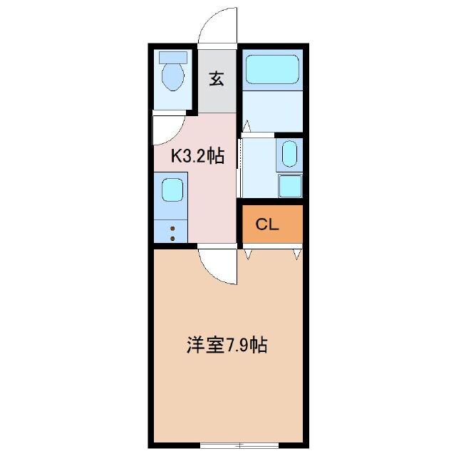 カーム一宮の物件間取画像