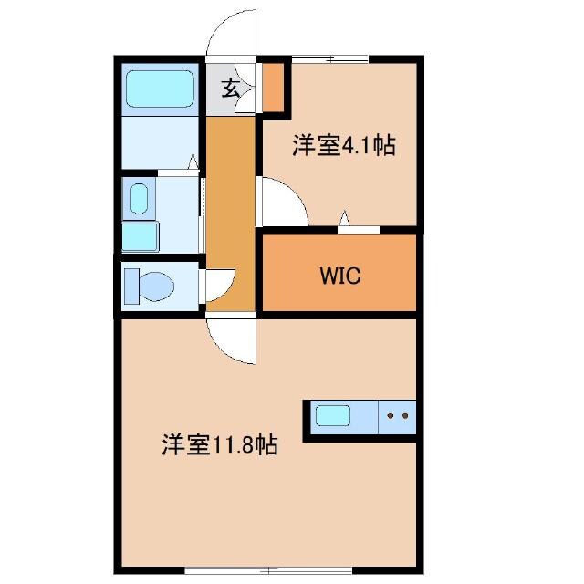 カーム一宮の物件間取画像