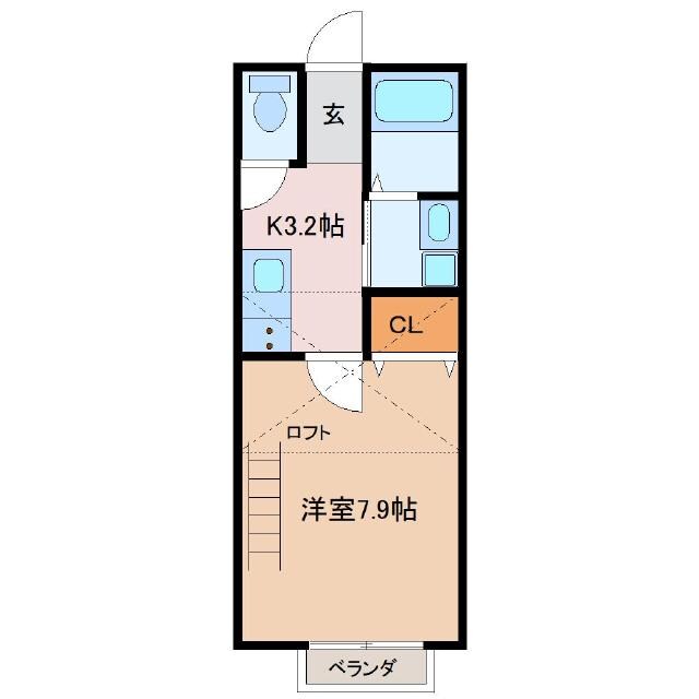 カーム一宮の物件間取画像