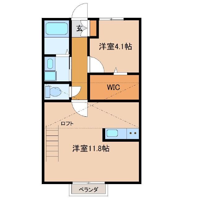 カーム一宮の物件間取画像