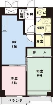 オートポワールⅠの物件間取画像