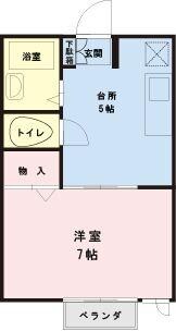 メゾン・ド・クレールの物件間取画像