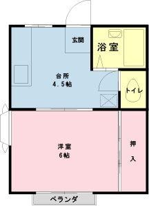 エトワール南行徳の物件間取画像