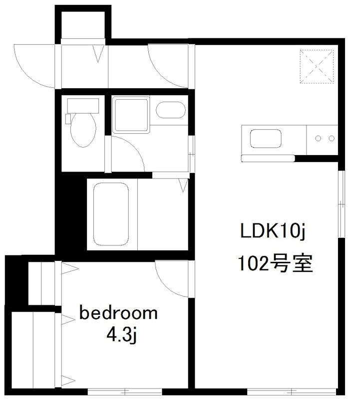 横浜駅 徒歩13分 1階の物件間取画像