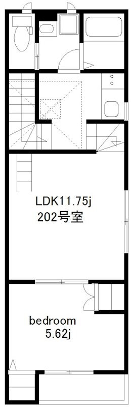 メゾンドボアの物件間取画像