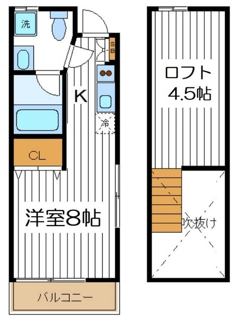 グランエッグス久が原の物件間取画像